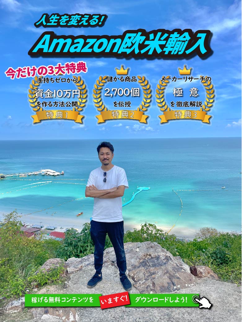 Amazon輸入ビジネスファーストビュー